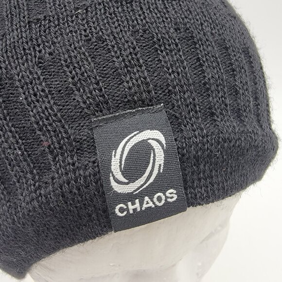 Chaos Peterson Snow Hat Black One‎ Size Winter Ski Skiing Outdoor - Picture 2 of 6
